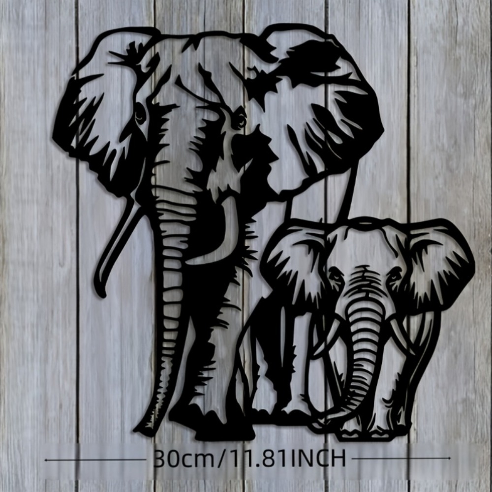 CIFBUY Metal Elephant Wall Art - Art Craft Elephant recension och pris