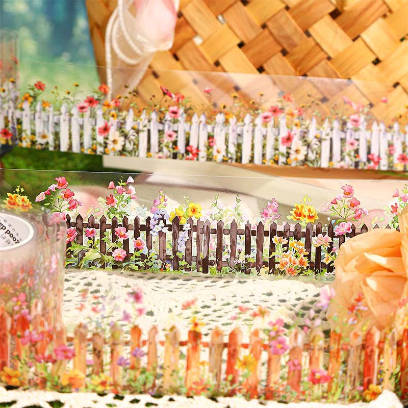 1 Roll Fence Courtyard PET Was - Washi Tape Rolls recension och pris