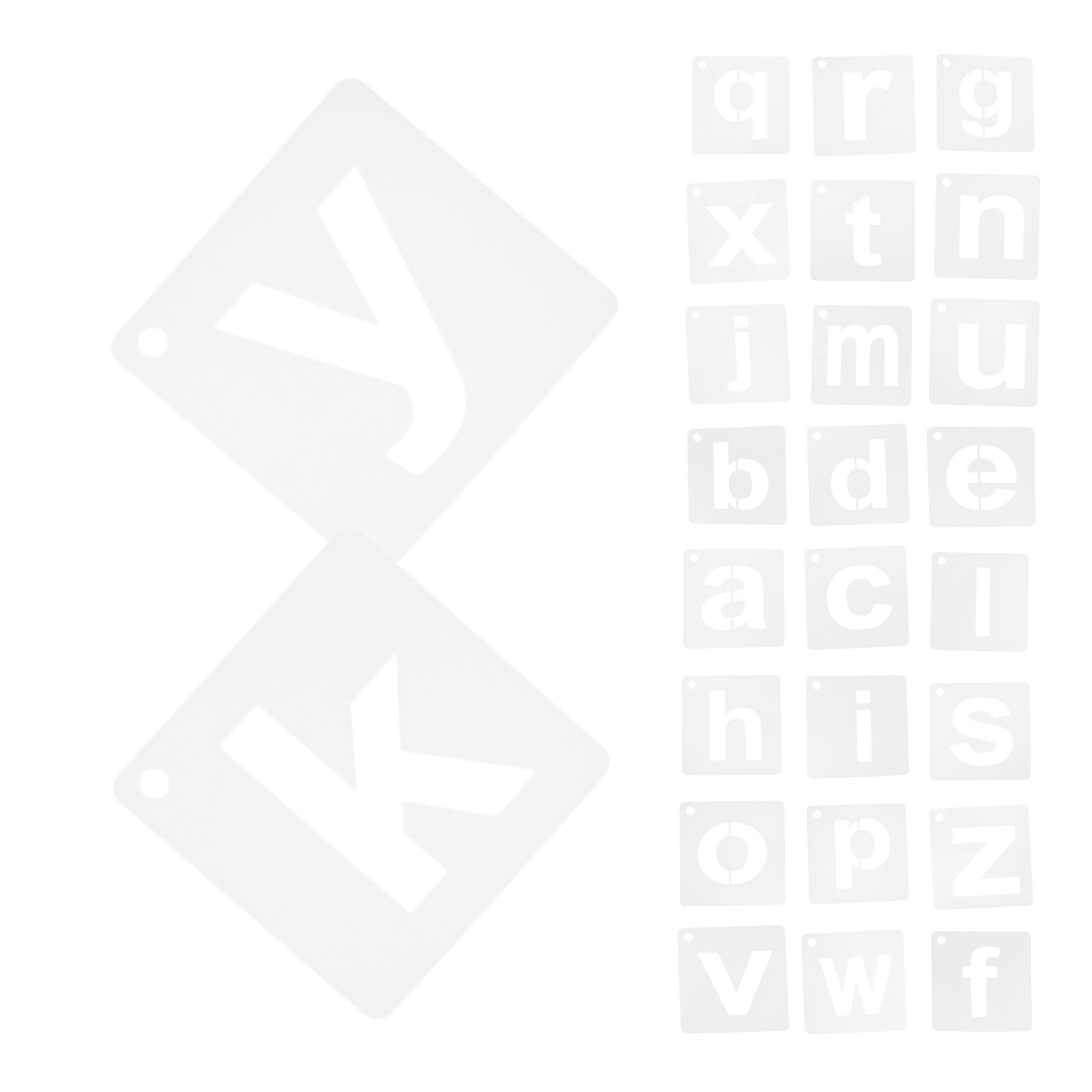 1Set Reusable A-Z Alphabet Ste - Art And Craft Letter Z recension och pris