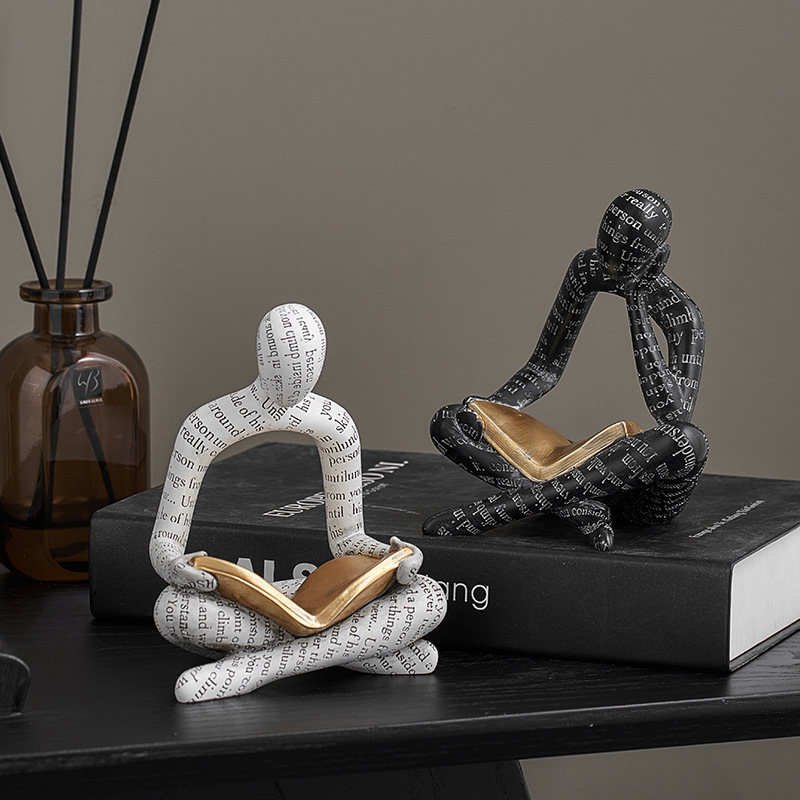 Reading Portrait Ornaments Hol - Art Craft Letter A recension och pris