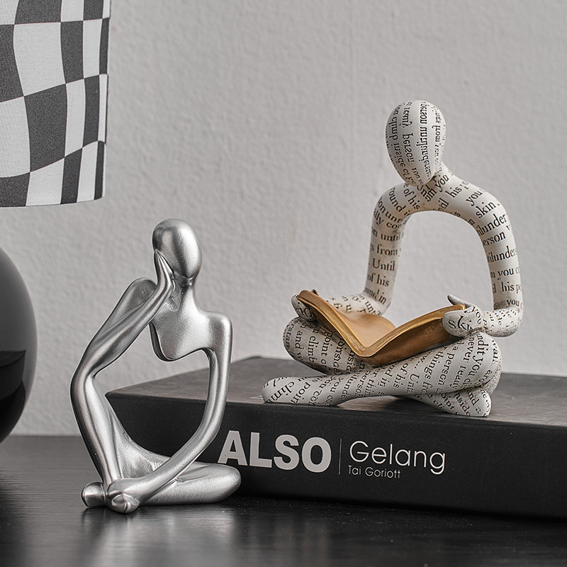 Reading Portrait Ornaments Hol - Art Craft Letter A recension och pris