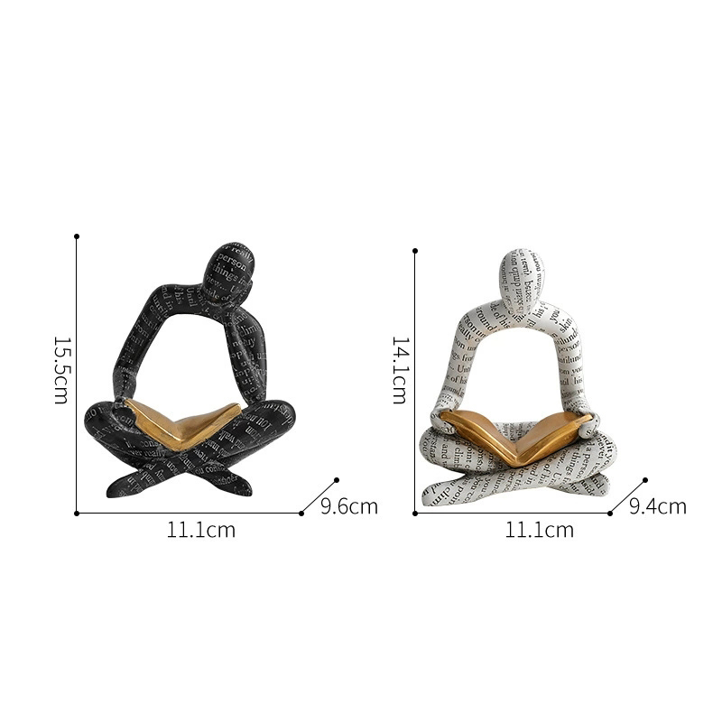 Reading Portrait Ornaments Hol - Art Craft Letter A recension och pris
