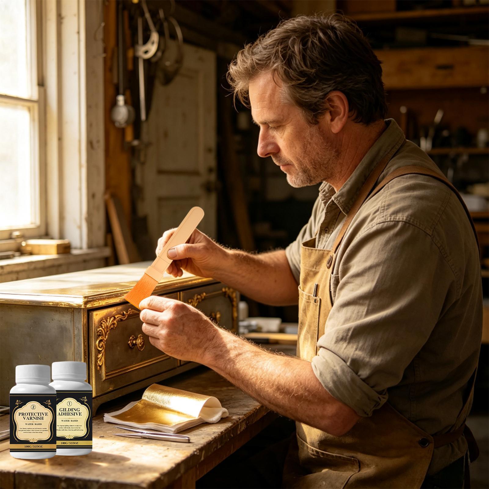 Gilding Adhesive Water-Based L - Art Craft Glue recension och pris