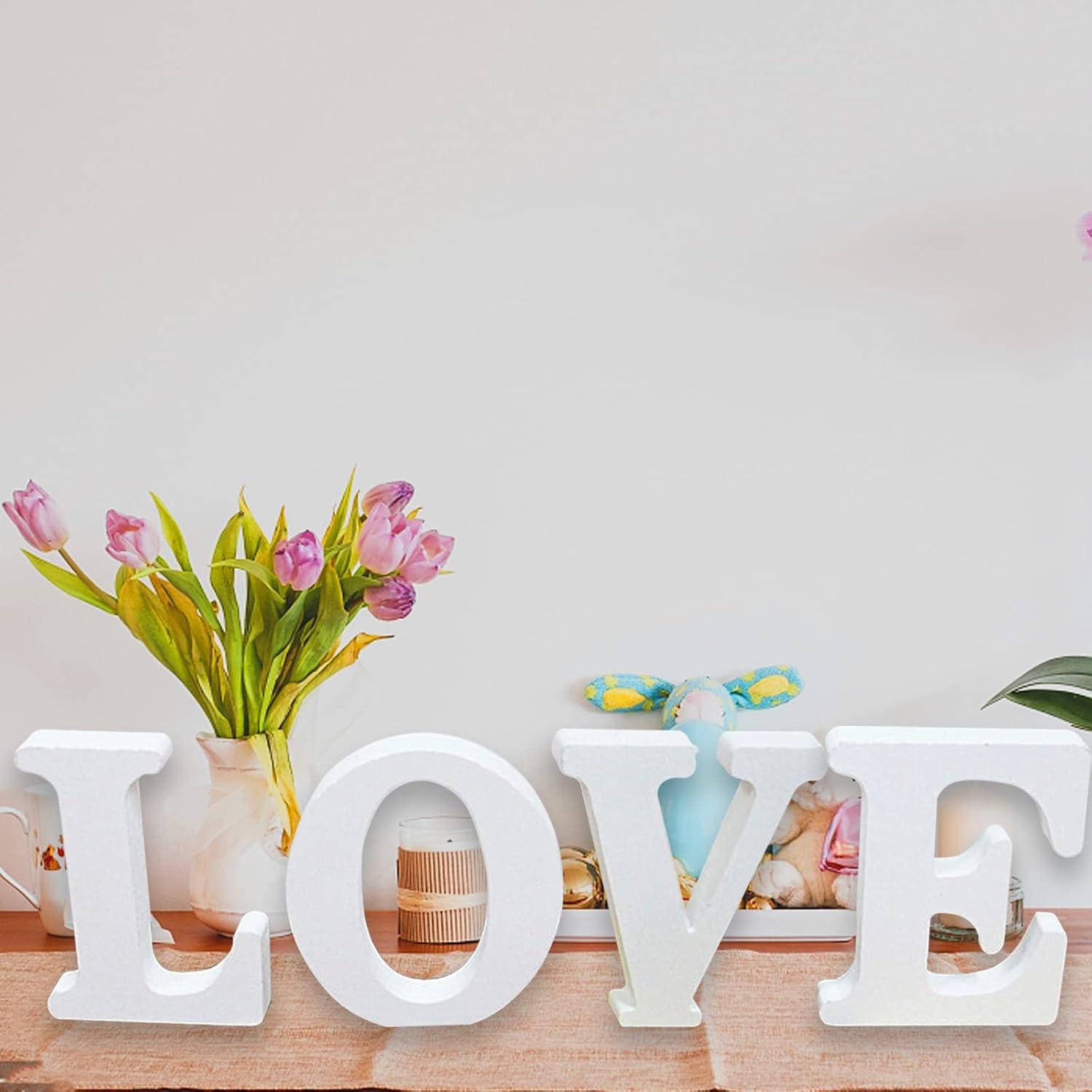 DIY Slogan Logo Letter 15CM Wh - Art Craft Logo Design recension och pris