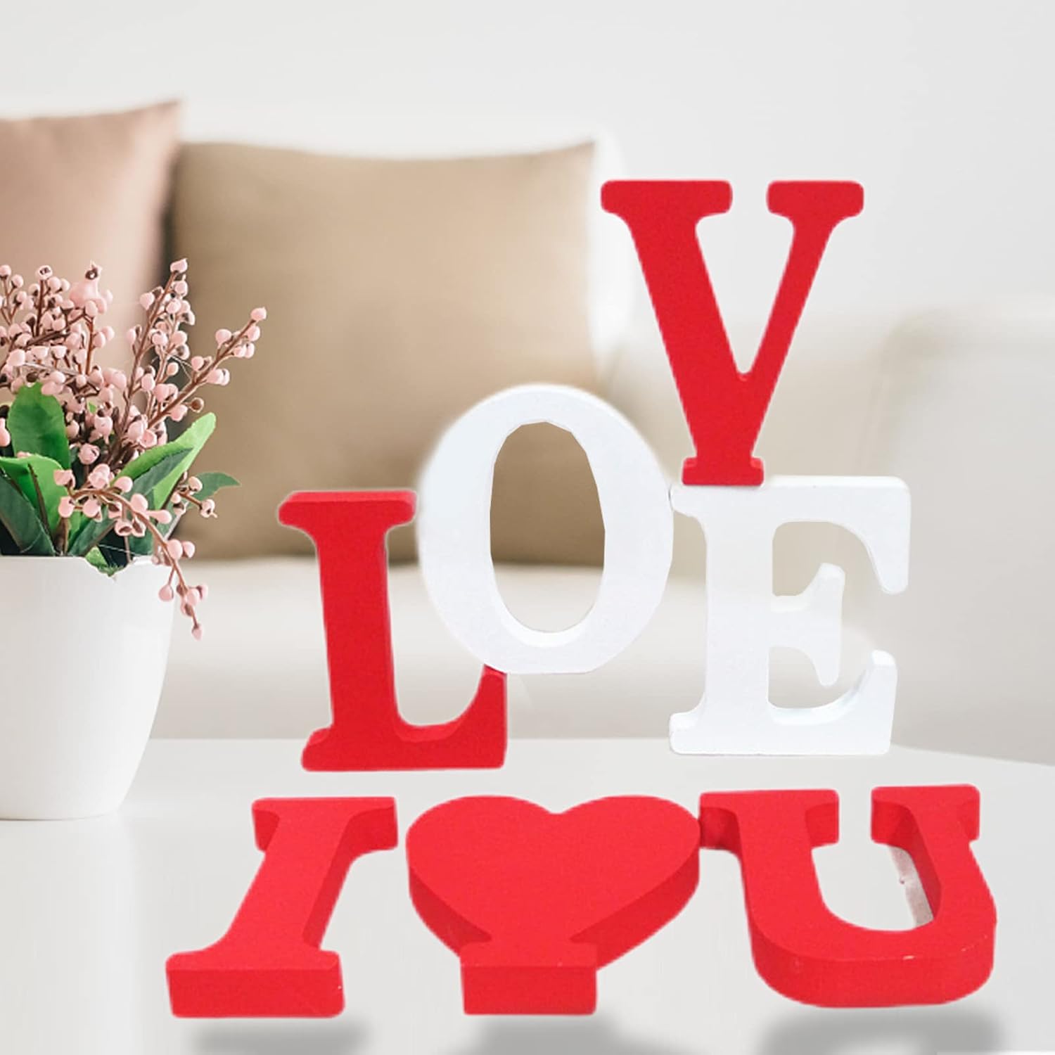 DIY Slogan Logo Letter 15CM Wh - Art Craft Logo Design recension och pris