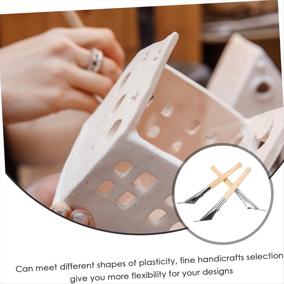 A008 3pcs Wax Tool Clay Tool W - Batik Wax Kit recension och pris