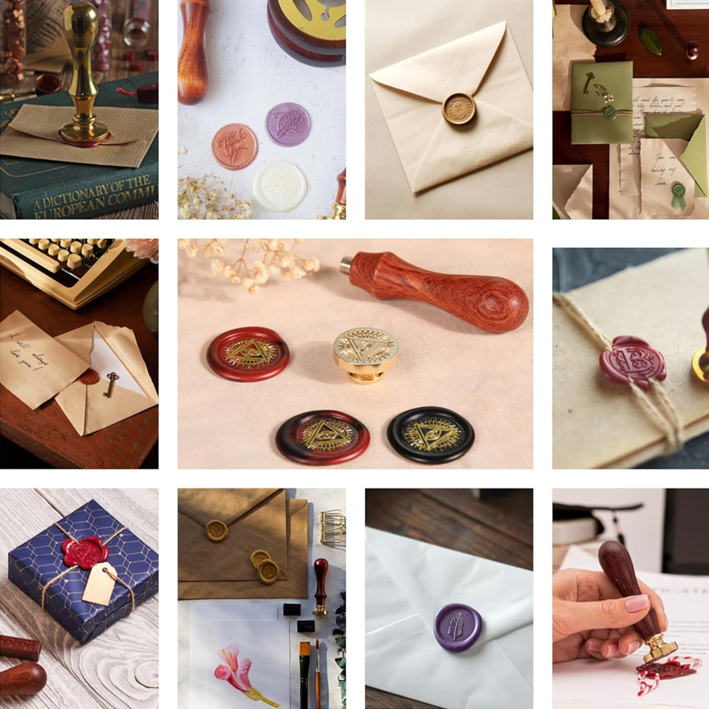 Custom Wax Seal Stamp,Personal - Batik Wax Kit recension och pris