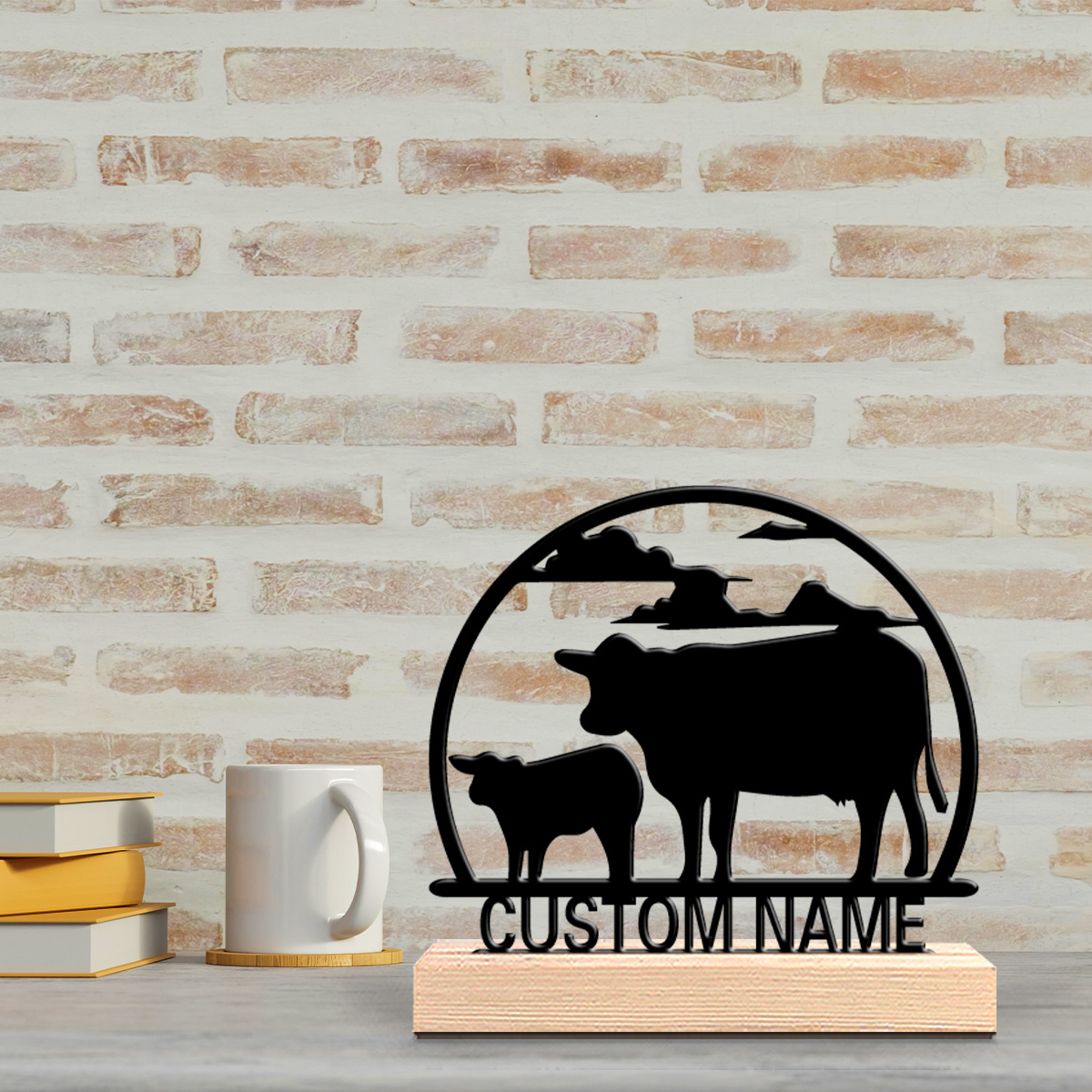 1pc Fashion Cow Customizable N - Art Craft Us recension och pris