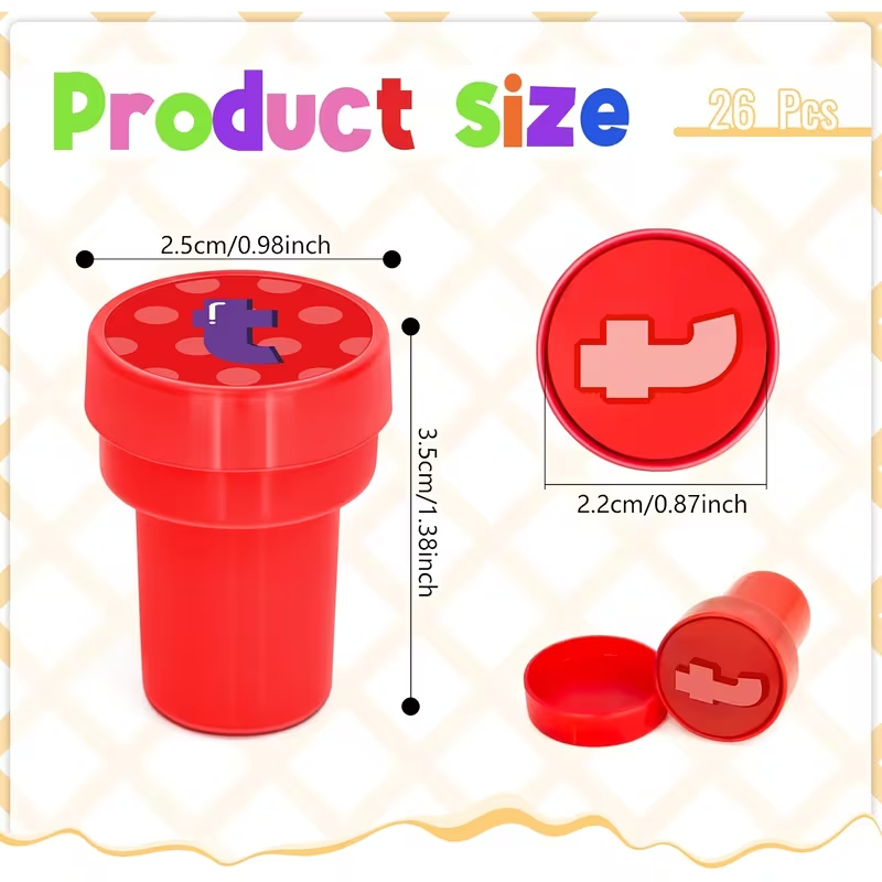 26 Pcs Letter Stamp Seal Set A - Art And Craft Letter Z recension och pris