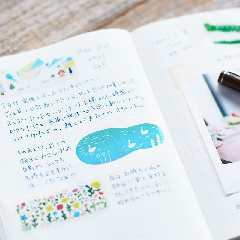 Japan KITTA Small Cute Washi P - Washi Tape Rolls recension och pris