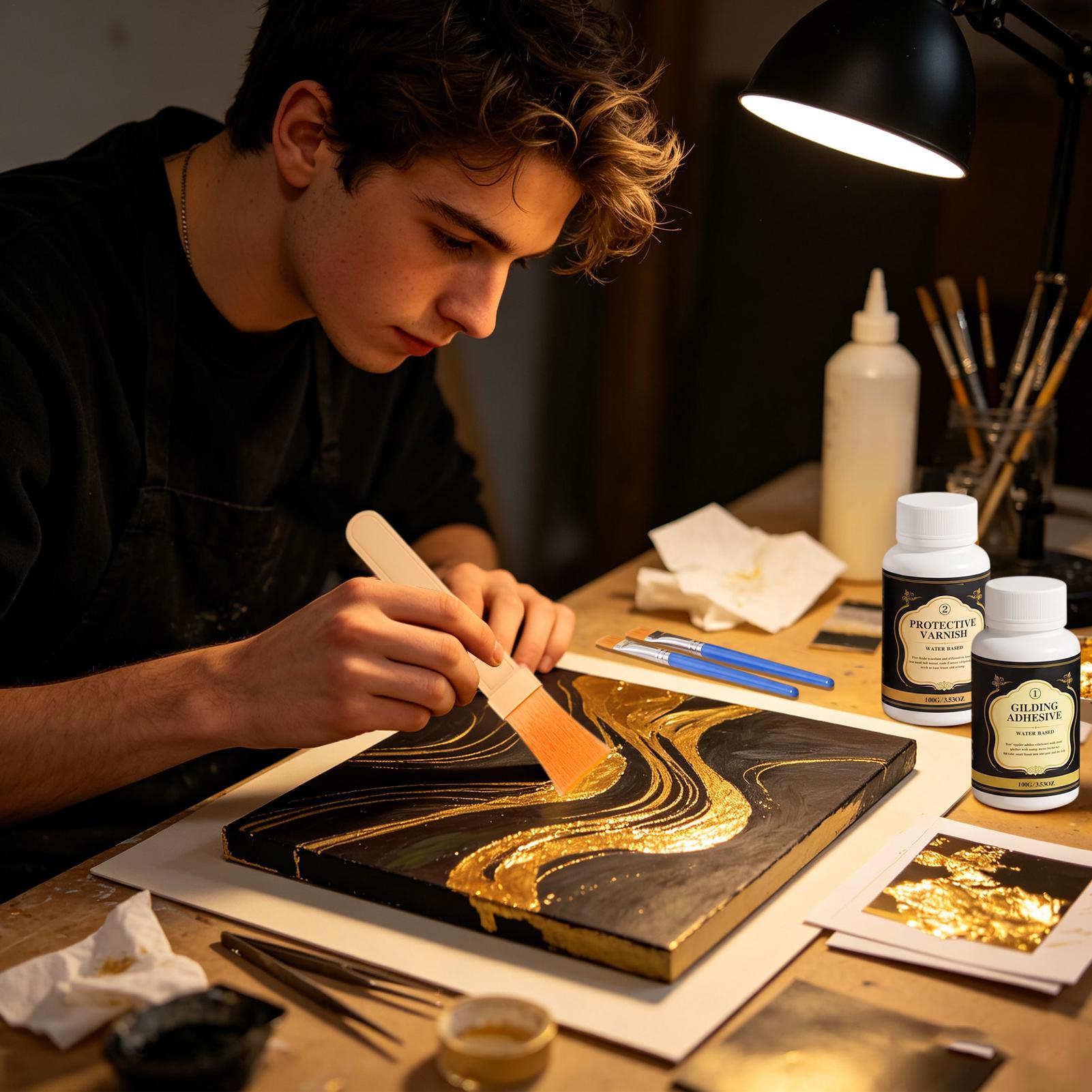 Gilding Adhesive Water-Based L - Art Craft Glue recension och pris