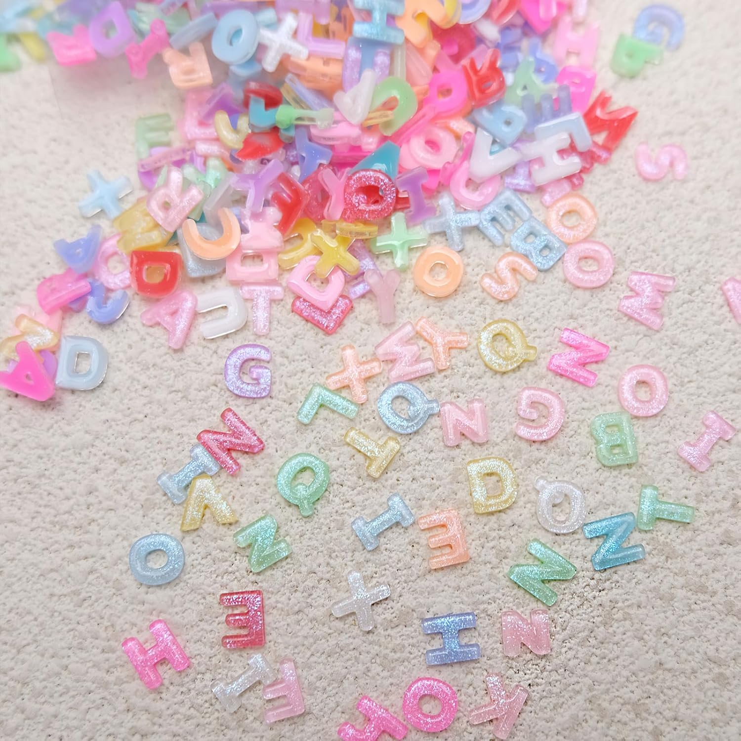 100Pcs 3D Colorful Letter Nail - Art And Craft Letter Z recension och pris