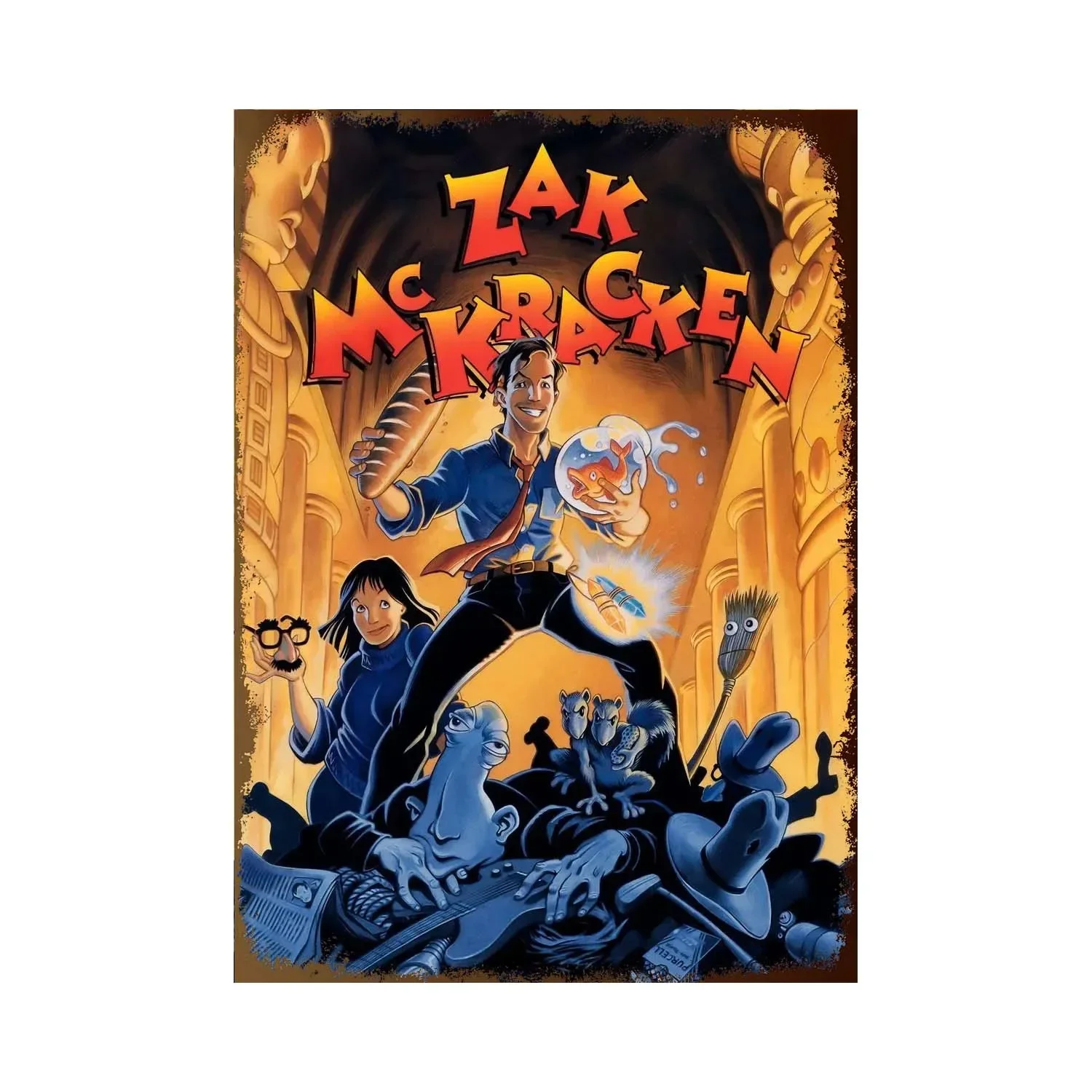 80s Classic Video Game Metal S - Art Craft Video recension och pris