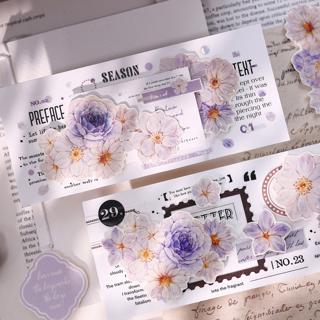XiaoBaiJia Studio Vintage Pale - Washi Tape Rolls recension och pris