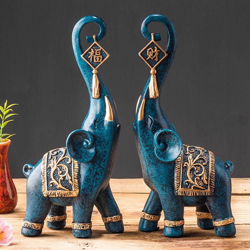 One Pair Chinese Style Lucky W - Art Craft Elephant recension och pris