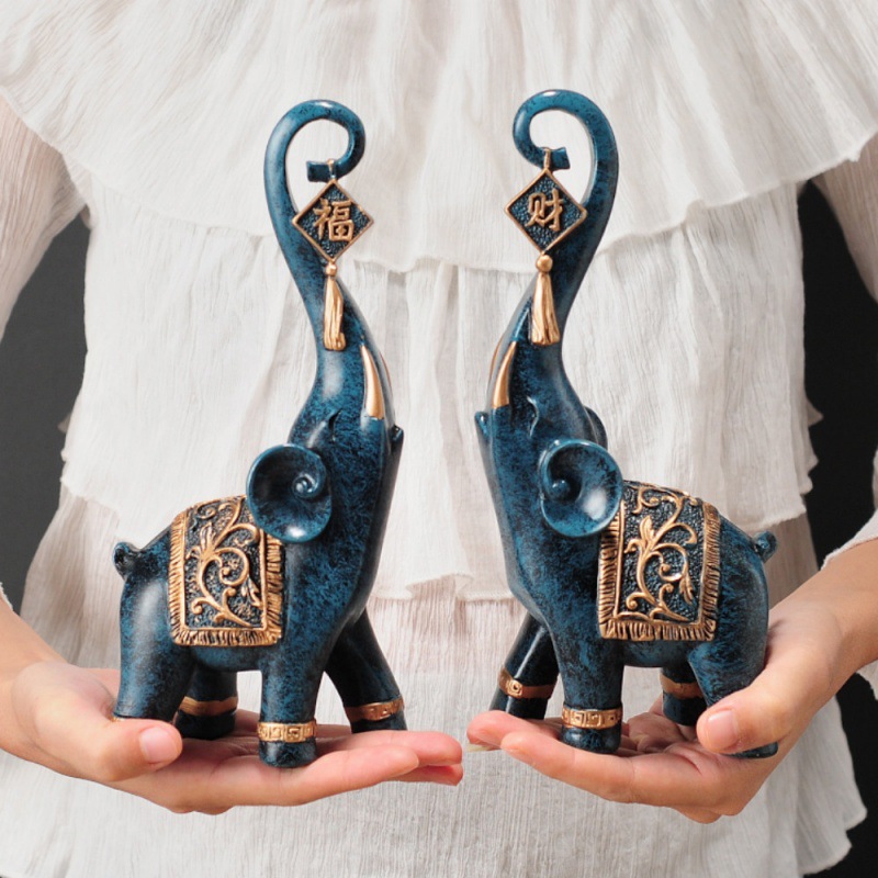 One Pair Chinese Style Lucky W - Art Craft Elephant recension och pris