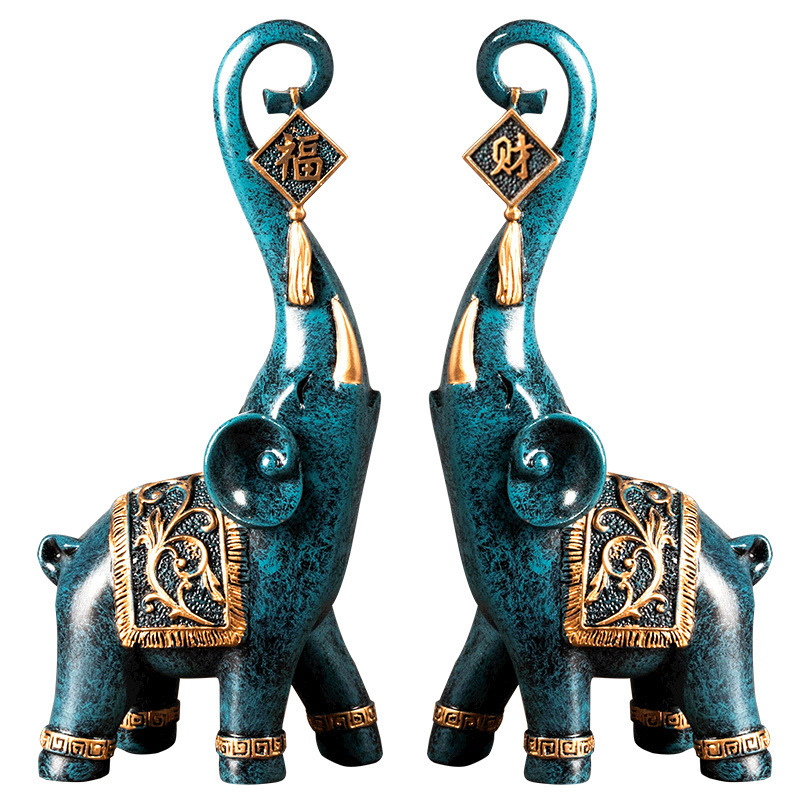 One Pair Chinese Style Lucky W - Art Craft Elephant recension och pris