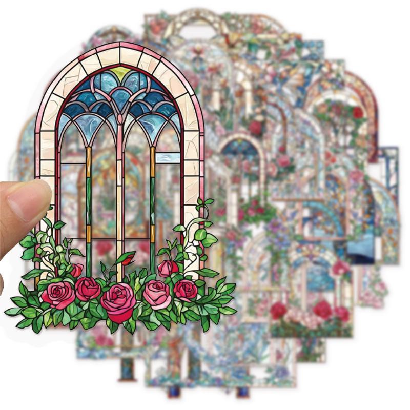 50Pcs Waterproof Vintage Flora - Art Craft Journal recension och pris