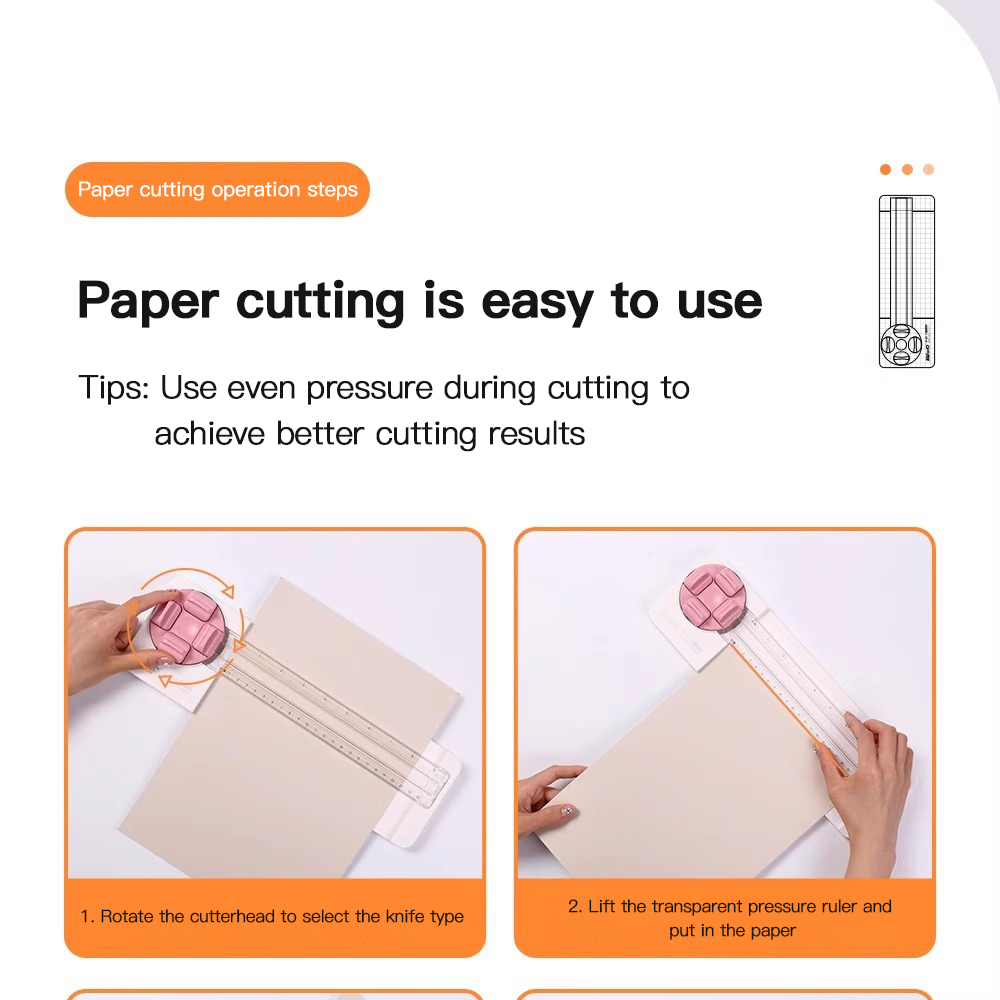 1pcs Mini Paper Trimmer Paper  - Art Craft In Paper recension och pris