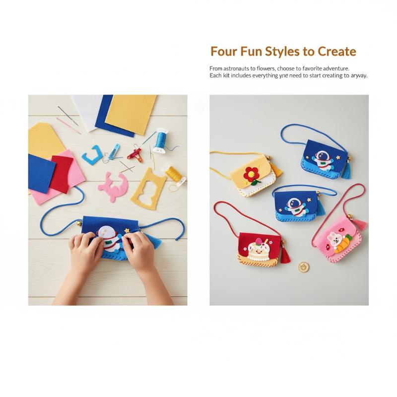Children Felt Bag Making Kit D - Art Craft Toys recension och pris