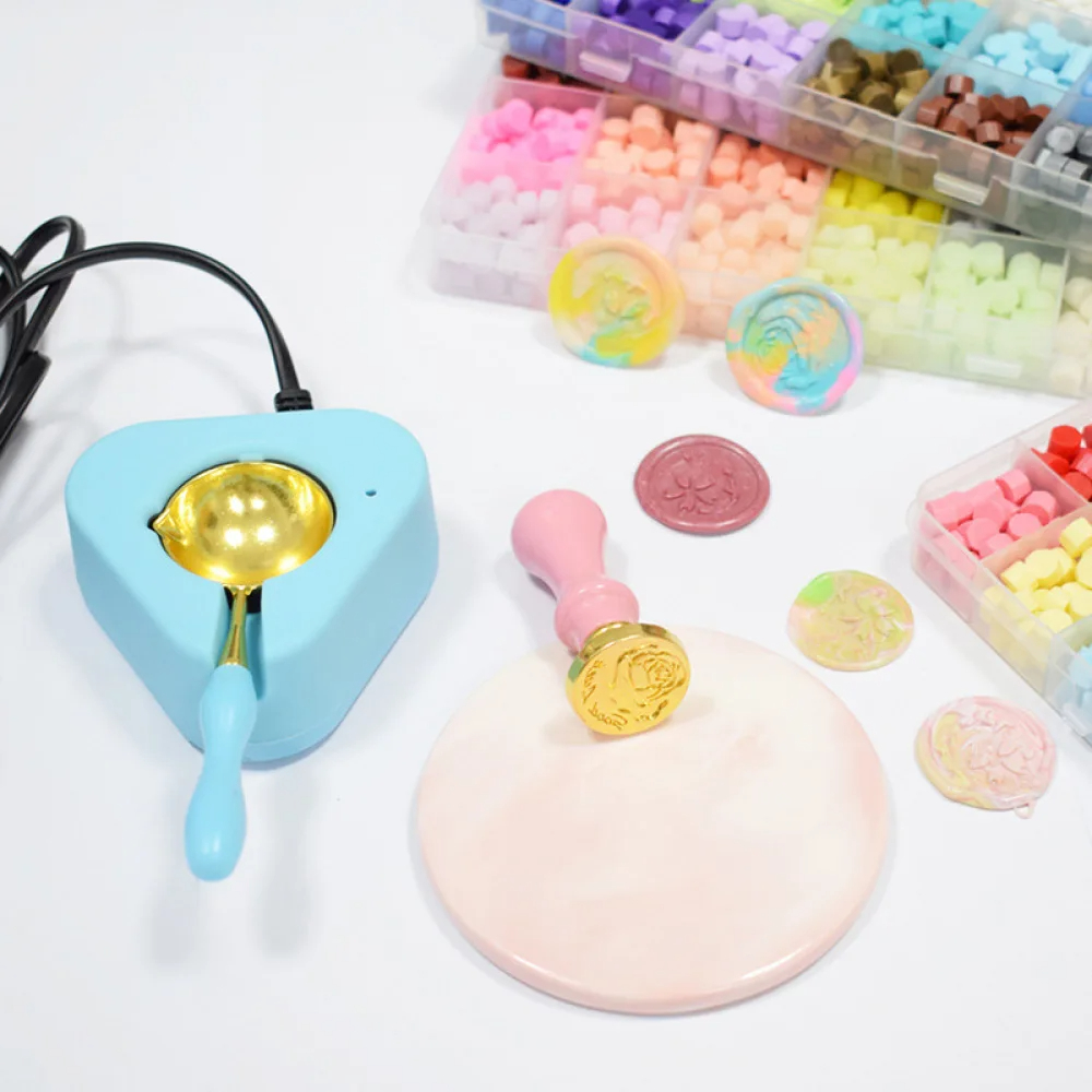 17PC/1Set Wax Seal Stamp Kit L - Batik Wax Kit recension och pris