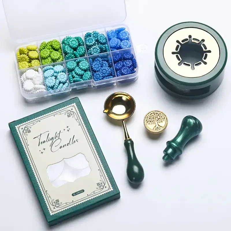 200pcs Tulip Wax Seal Stamp Ki - Batik Wax Kit recension och pris