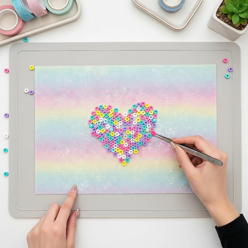 Gradient Glitter Fuse Bead Iro - Art Craft In Paper recension och pris