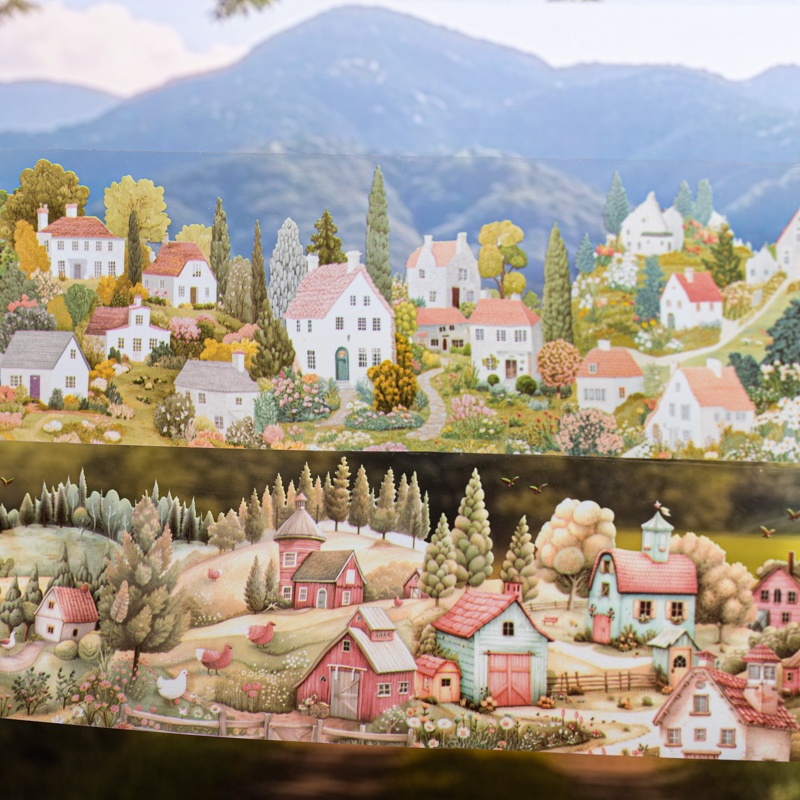 6-roll set 6cm×200cm Village T - Art Craft Village recension och pris
