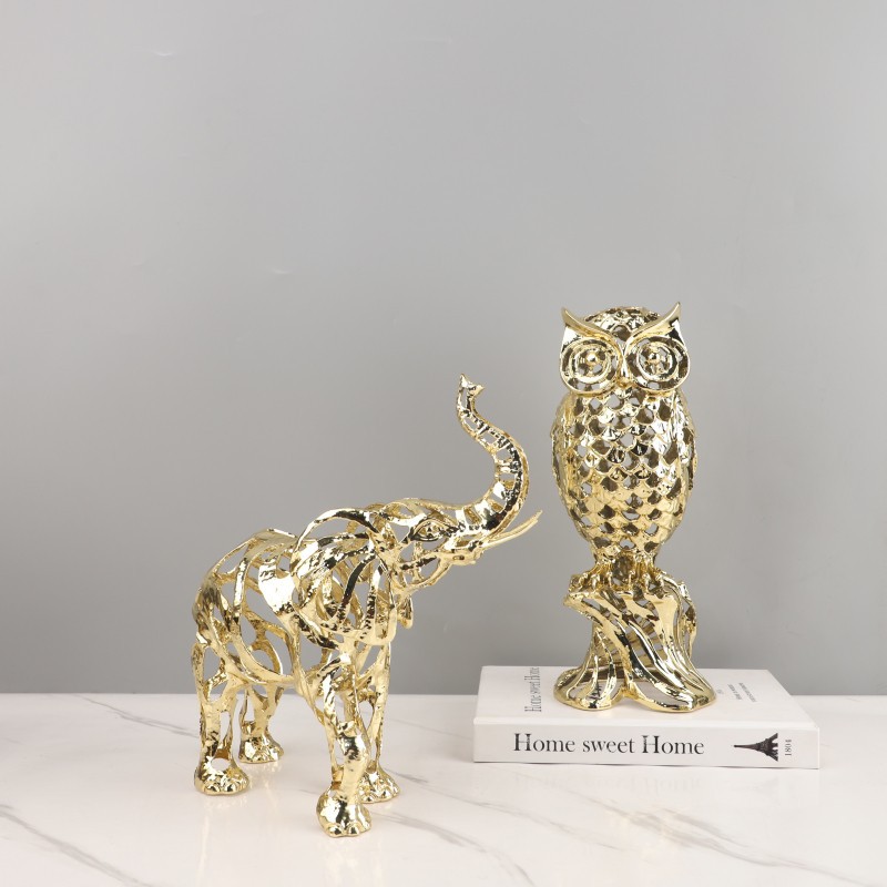 Metal Crafts Artificial Animal - Art Craft Elephant recension och pris