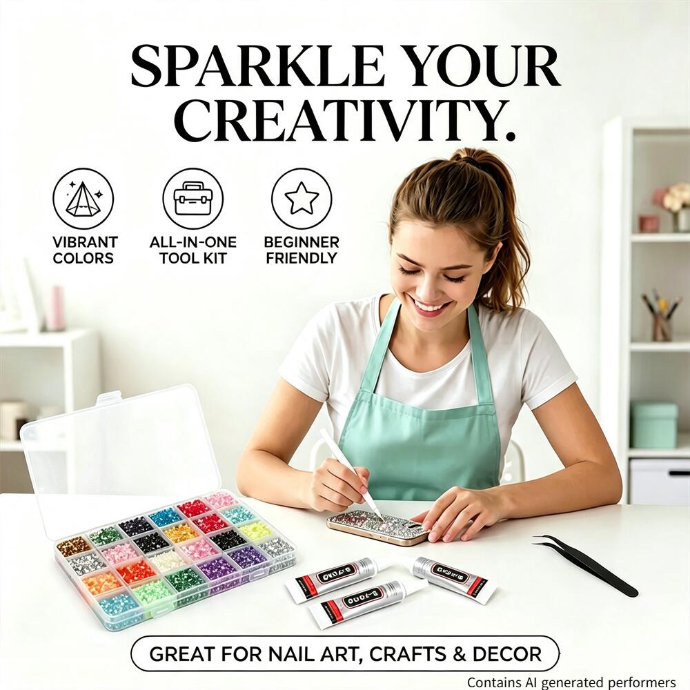 Multi Color 3mm Flatback Resin - Art Craft Glue recension och pris
