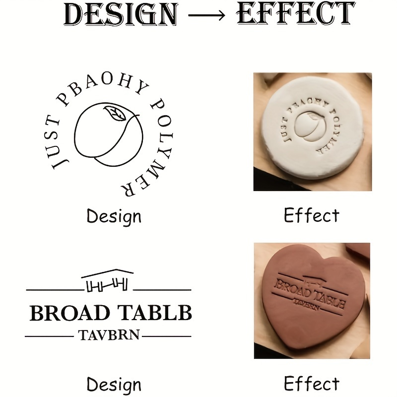 Custom Letter Pottery Stamps P - Art Craft Logo Design recension och pris