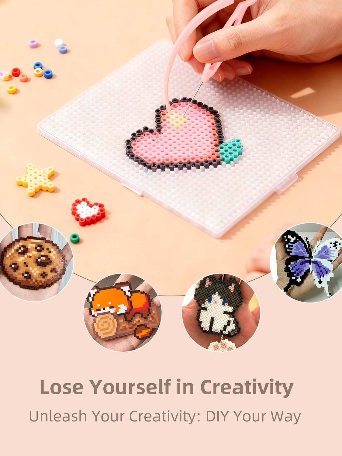 Fuse Beads Kit-Easy DIY-96 Col - Art Craft Us recension och pris